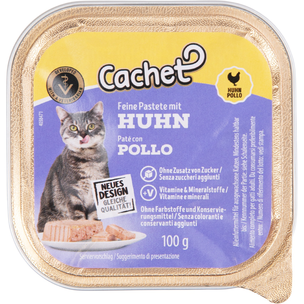 Roksh HU adatminta: CACHET Macskaeledel baromfi, 100 g