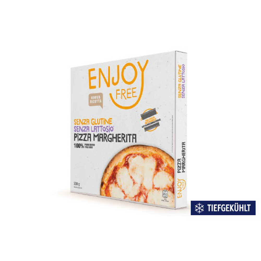 Roksh HU adatminta: ENJOY FREE! Glutén- és laktózmentes margherita pizza, 300 g