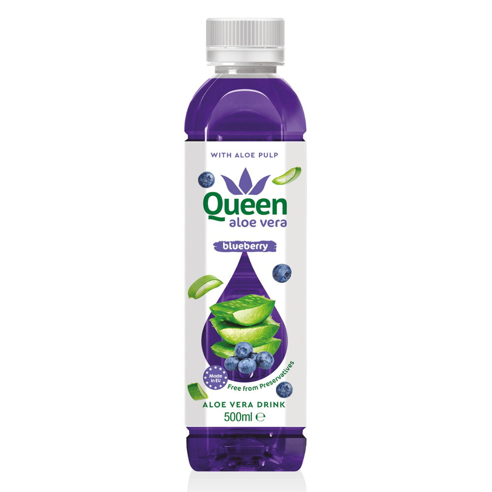 ROKSH Gymlcsital, gymlcsl QUEEN Aloe Vera ital, fonys, 500 ml +