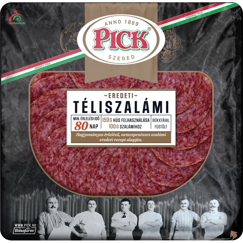 Roksh HU adatminta: PICK Téliszalámi szeletelt, 70 g